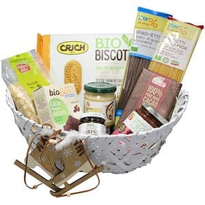 Cos cadou LUXURY BASKETS Gourmet Bio 10GB