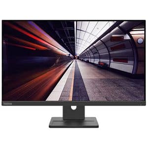 Monitor LED IPS LENOVO ThinkVision E24-30, 23.8", Full HD, 100Hz, boxe, pivot, negru