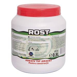 Adeziv aracet pentru constructii Rost, alb, 0.8 l