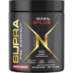 Pudra Energizanta Supra Charge HD, fructe de padure, 510 g, NATURAL PLUS
