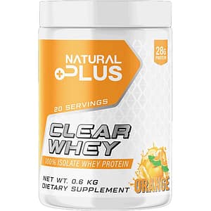 Supliment Clear Whey, portocale, 0.6 kg, NATURAL PLUS