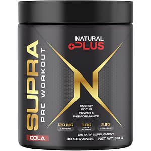 Pudra Energizanta Supra Charge HD, cola, 510 g, NATURAL PLUS