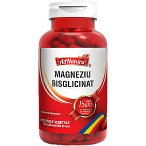 Supliment Magneziu bisglicinat, 60 capsule, AD NATURA