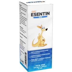 Supliment alimentar Esentin Kids, sirop, 100 ml, SUN WAVE PHARMA