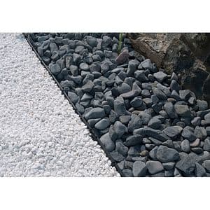 Piatra decorativa ardezie, interior-exterior, negru, 3-6 cm, 20 Kg