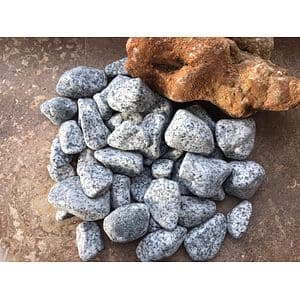 Piatra decorativa granit, interior-exterior, gri, 2-4 cm, 20 Kg