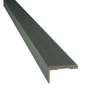 Set pervaz reglabil, 7 x 215 cm, antracit