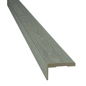 Set pervaz reglabil, MDF, 7.3 x 215 cm, gri