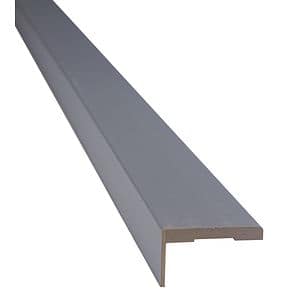 Set pervaz reglabil, MDF, 7.3 x 215 cm, gri deschis