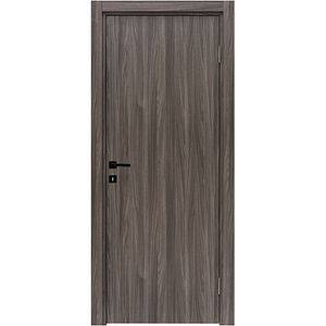 Usa interior Karpat, fara geam, reversibila, MDF, 78 x 203 cm, gri inchis