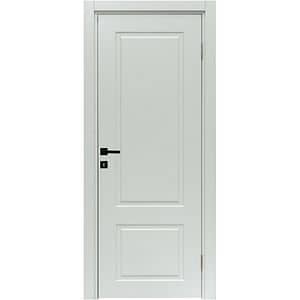 Usa interior Contur, fara geam, reversibila, MDF, 88 x 203 cm, gri deschis
