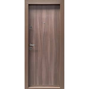 Usa de intrare pentru apartament  BC112, fara geam, dreapta, metal, 77 x 194 cm, grafit