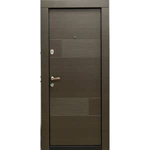 Usa de intrare pentru apartament BELLA CASA BC106, fara geam, stanga, metal, 77 x 194 cm, grej