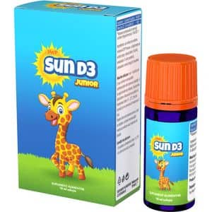 Supliment alimentar Sun D3 Junior, 10 ml, SUN WAVE PHARMA