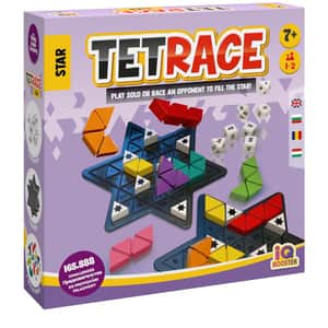 Joc de societate IQ BOOSTER Tetrace Star TETRACE , 6 ani+, 1-2 jucatori