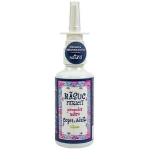 Spray nazal pentru copii Nasuc Fericit, cu propolis si miere, 50 ml, PRISACA TRANSILVANIA
