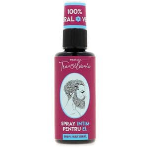 Spray intim pentru el Prisaca Transilvania 100% natural, 50 ml