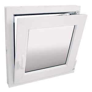 Fereastra termopan FENSTERWELT, PVC, 5 camere, 56 x 56 cm, deschidere oscilobatanta dreapta, alb