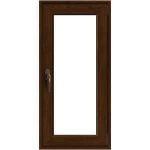 Fereastra termopan APLAST, PVC, 5 camere, 56 x 116 cm, deschidere oscilobatanta dreapta, maro