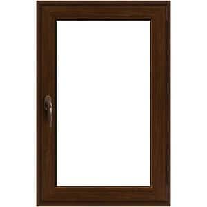 Fereastra termopan APLAST, PVC, 5 camere, 86 x 116 cm, deschidere oscilobatanta dreapta, maro