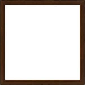 Fereastra termopan APLAST, PVC, 5 camere, 116 x 116 cm, deschidere fixa, maro