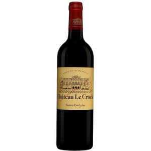 Vin rosu sec Chateau Le Crock Bourgeois, 0.75L