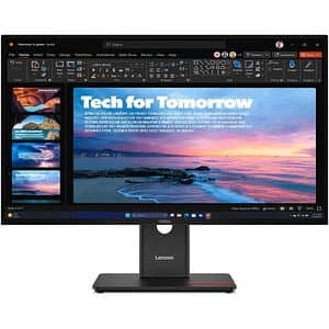 Monitor LED IPS LENOVO ThinkVision T27QD-40, 27", QHD, 120 Hz, negru