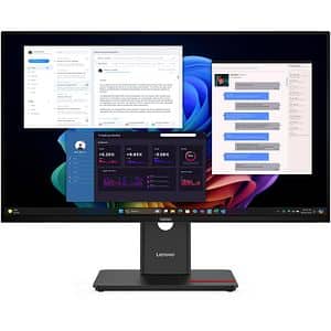 Monitor LED IPS LENOVO ThinkVision T27UD-40, 27", 4K UHD, 60 Hz, negru