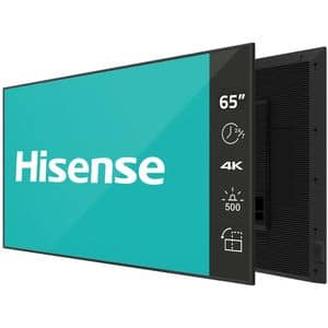 Display profesional HISENSE 65DM66D, 65", 4K UHD, 60Hz, Wi-Fi, Boxe, negru