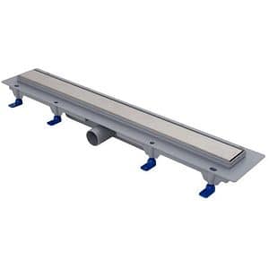 Rigola dus FLUIDMASTER 674738, gratar inox, D 40mm, 85 cm, argintiu