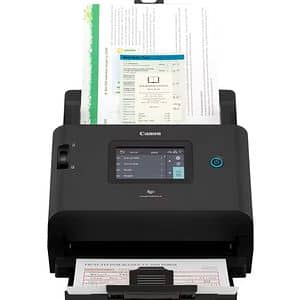 Scanner CANON imageFORMULA DR-S350NW, A4, USB, Retea, Wi-Fi, negru