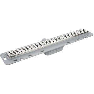 Rigola dus SDL-700, ABS, gratar inox, 70 cm, argintiu