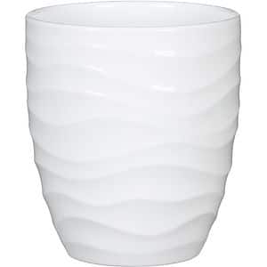 Ghiveci flori SCHEURICH, ceramica, D 15 cm, alb