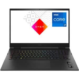 Laptop Gaming HP Omen 17-ck1015nq, Intel Core i7-12700H pana la 4.7GHz, 17.3" Full HD, 16GB, SSD 512GB, NVIDIA GeForce RTX 3070 Ti 8GB, Free DOS, negru