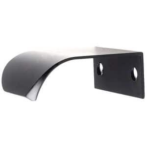 Maner 6127, aluminiu, 5.2 x 1.8 x 4 cm, negru mat