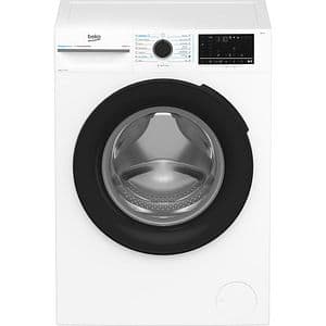 Masina de spalat rufe frontala BEKO BM3WFU410415WB, EnergySpin, 10 kg, 1400rpm, Clasa A, alb