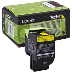Toner original LEXMARK XL 70C2HY0 702HY Return Program, galben