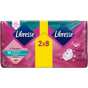 Absorbante LIBRESSE Ultra Long Duo, 16buc