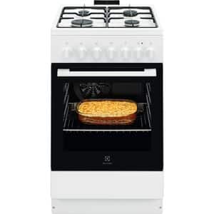 Aragaz ELECTROLUX LKK520032W, 4 arzatoare, Gaz + Electric, L 50 cm, Grill, alb