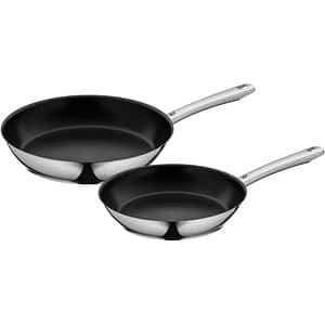 Set tigai WMF Nordic Profi 741226290, 2 piese, 24-28cm, inox, argintiu