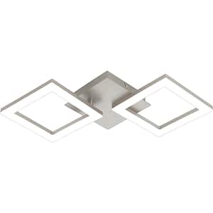 Plafoniera LED EGLO 75178, 15.5W, 2300lm, lumina calda, IP20, alb
