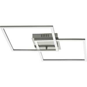 Plafoniera LED EGLO 75538, 28W, 3900lm, lumina variabila, IP20, alb