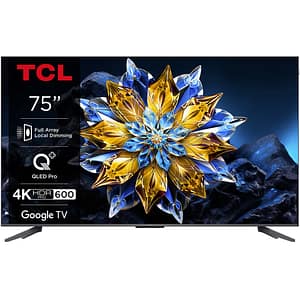 Televizor QLED Smart TCL 75C655 PRO, Ultra HD 4K, 189cm