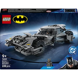 LEGO DC: Batmobilul din Batman vs Superman 76331, 9 ani+, 220 piese