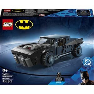 LEGO DC: Batmobilul din Batman 76332, 9 ani+, 330 piese