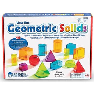 Forme geometrice LEARNING RESOURCES LER4331, 8-12 ani, multicolor