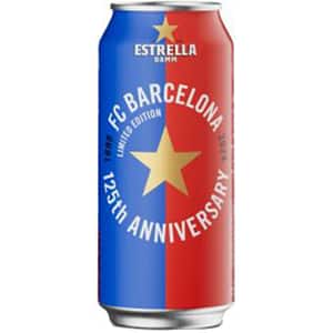 Bere blonda Estrella Damm FC Barcelona Editie Limitata bax 0.5L x 24 doze