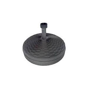 Suport umbrela PROGARDEN, plastic, 58 x 58 x 15 cm, gri antracit