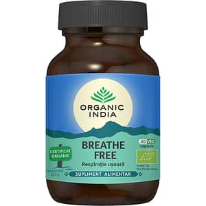 Supliment alimentar Breathe Free, 60 capsule, ORGANIC INDIA