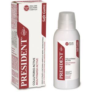 Apa de gura PRESIDENT Active Safe Gums, 250ml